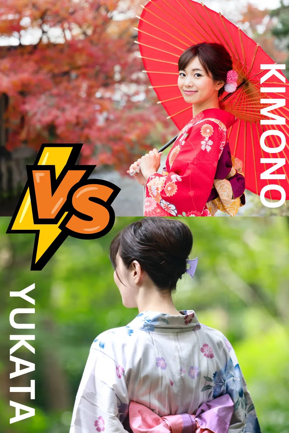 Kimono vs. Yukata