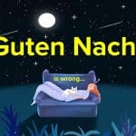 Guten Nacht is wrong: Here is why