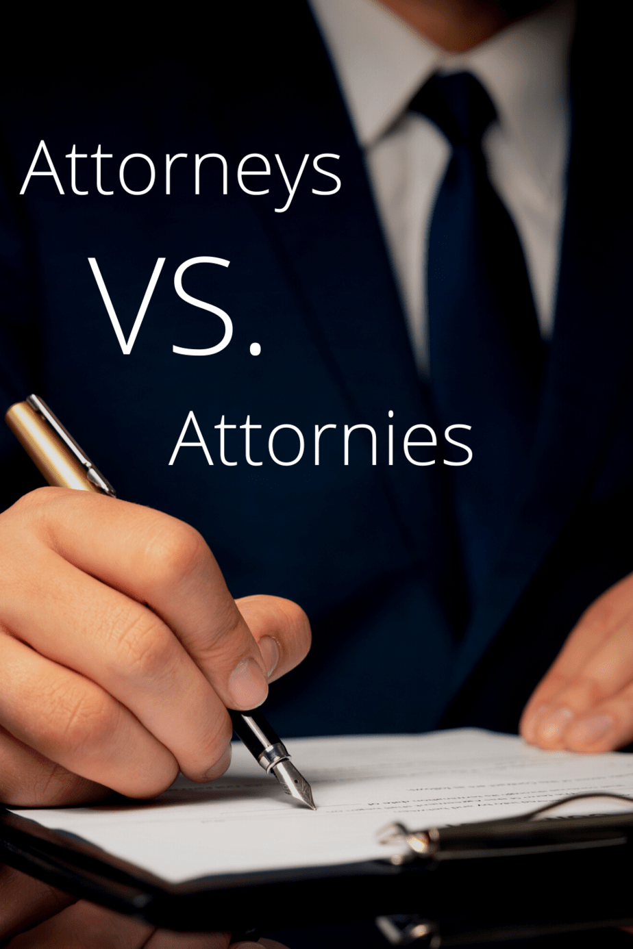 The Plural Of Attorney All You Need To Know