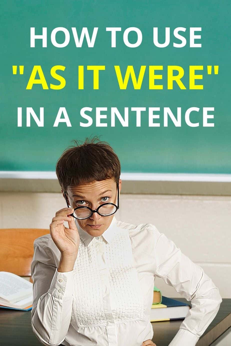 "As it were" in a Sentence
