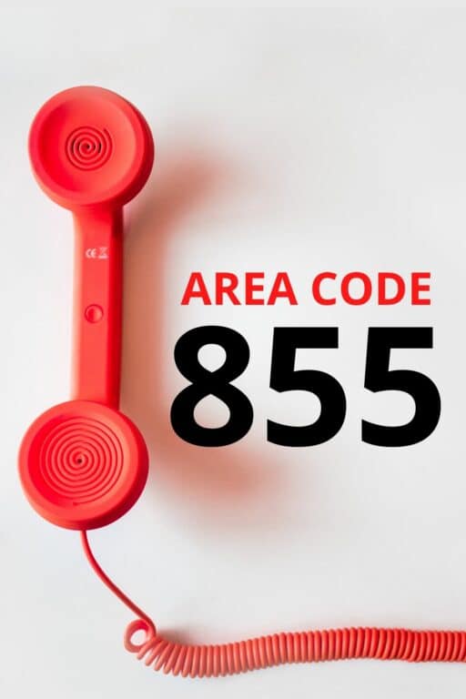 Area code 855 here s what it really means