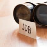 Seek a job vs. Look for a job