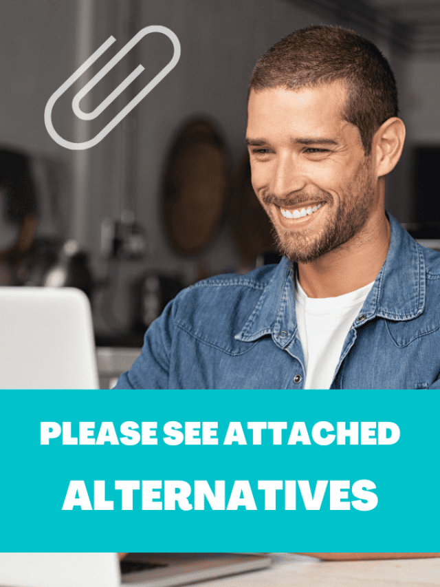 Please Find Attached Alternatives
