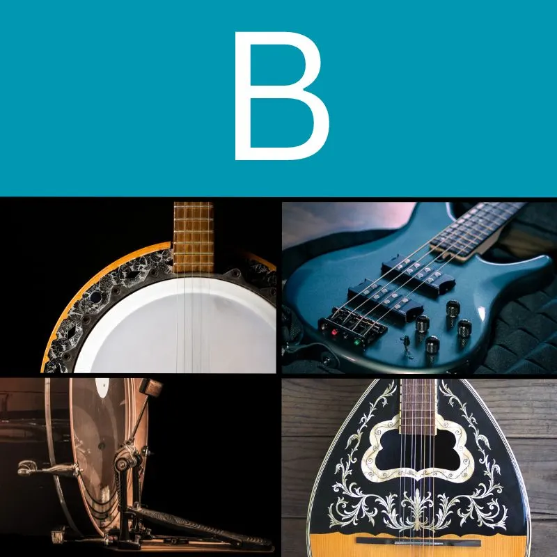Music Instruments that Start with B