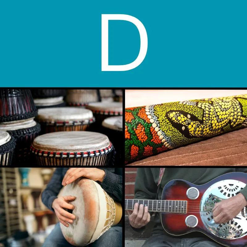 Music Instruments that Start with D