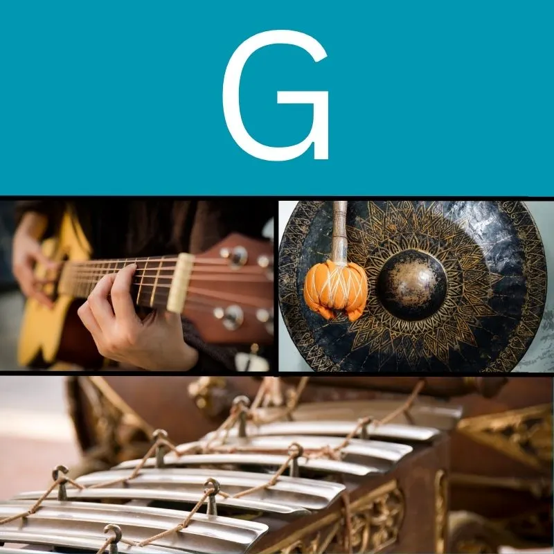 Musical Instruments that Start with G