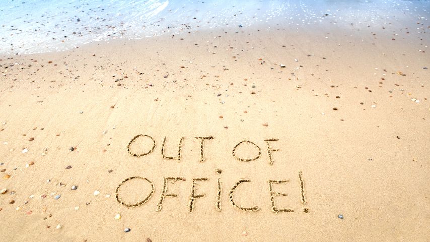 Out of Office Message for Holidays and Vacations