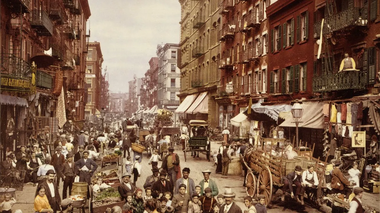 New York City around 1900 - Oppenheimer's Birth Place