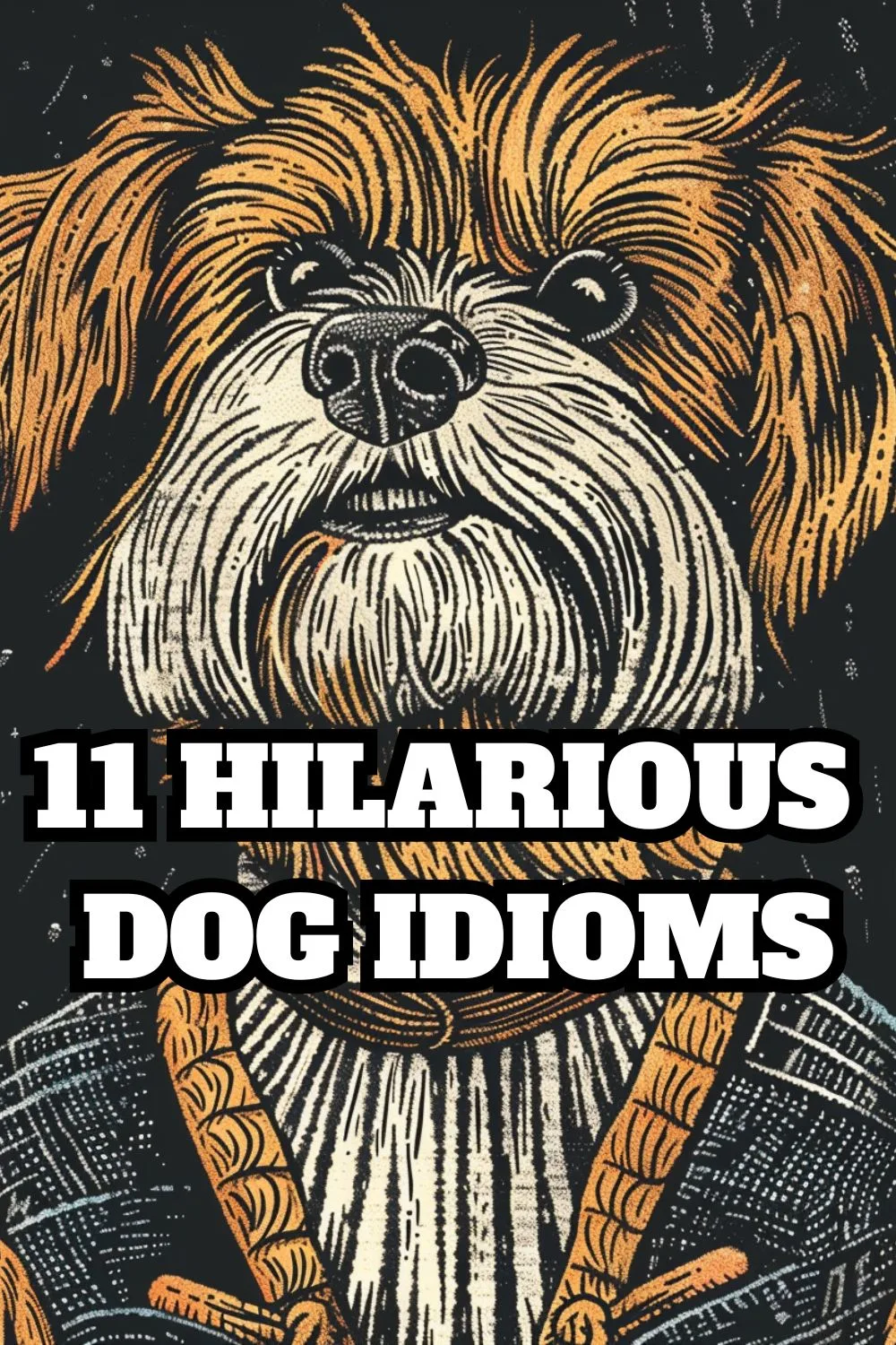 11 HILARIOUS DOG IDIOMS Pinterest Pin