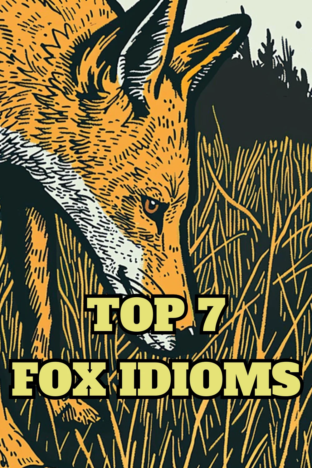 Top 7 Fox Idioms Pinterest Pin