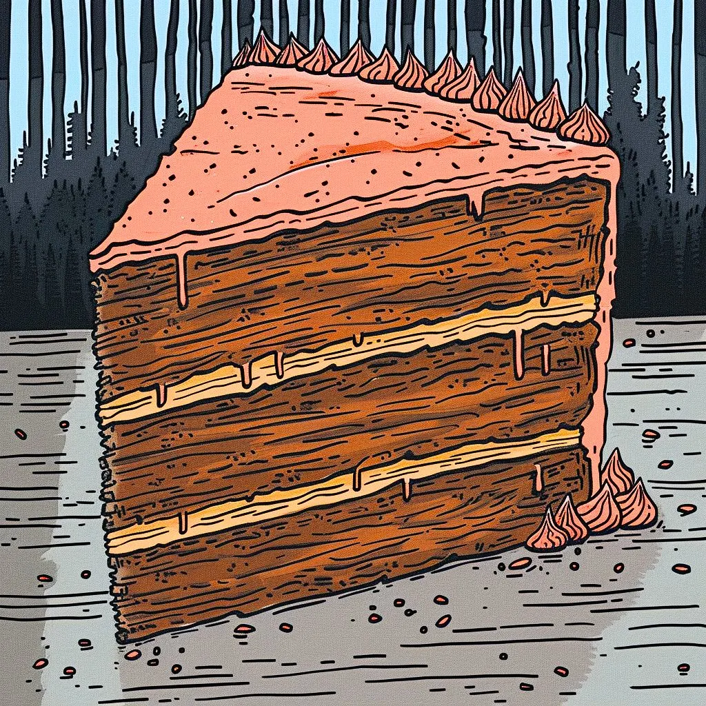 An Image of a Piece of Cake