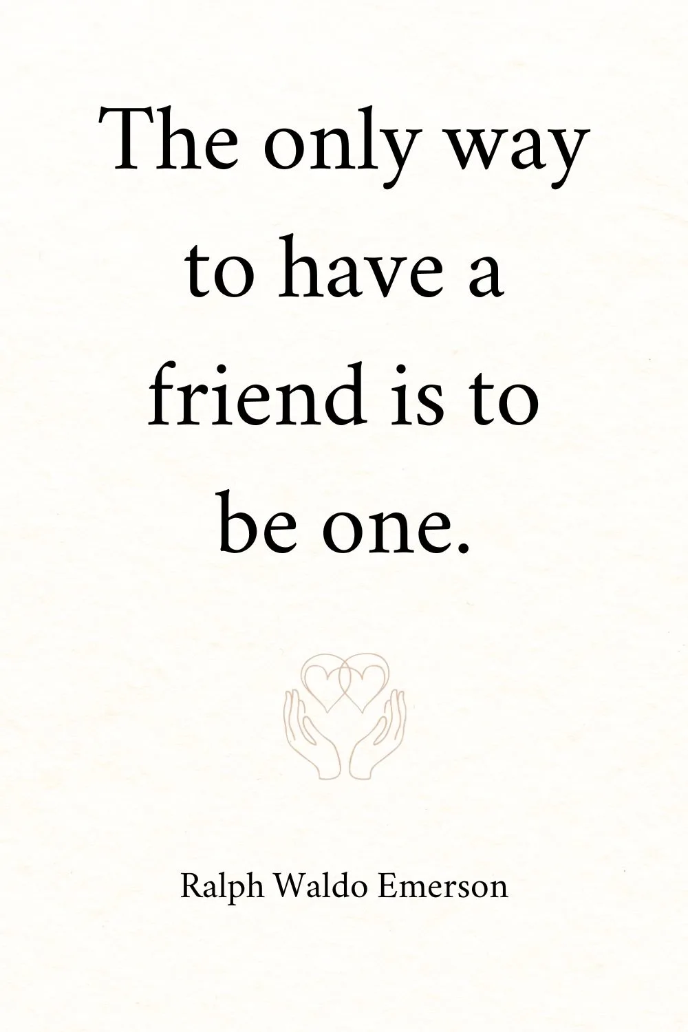 Friendship Quotes Emerson