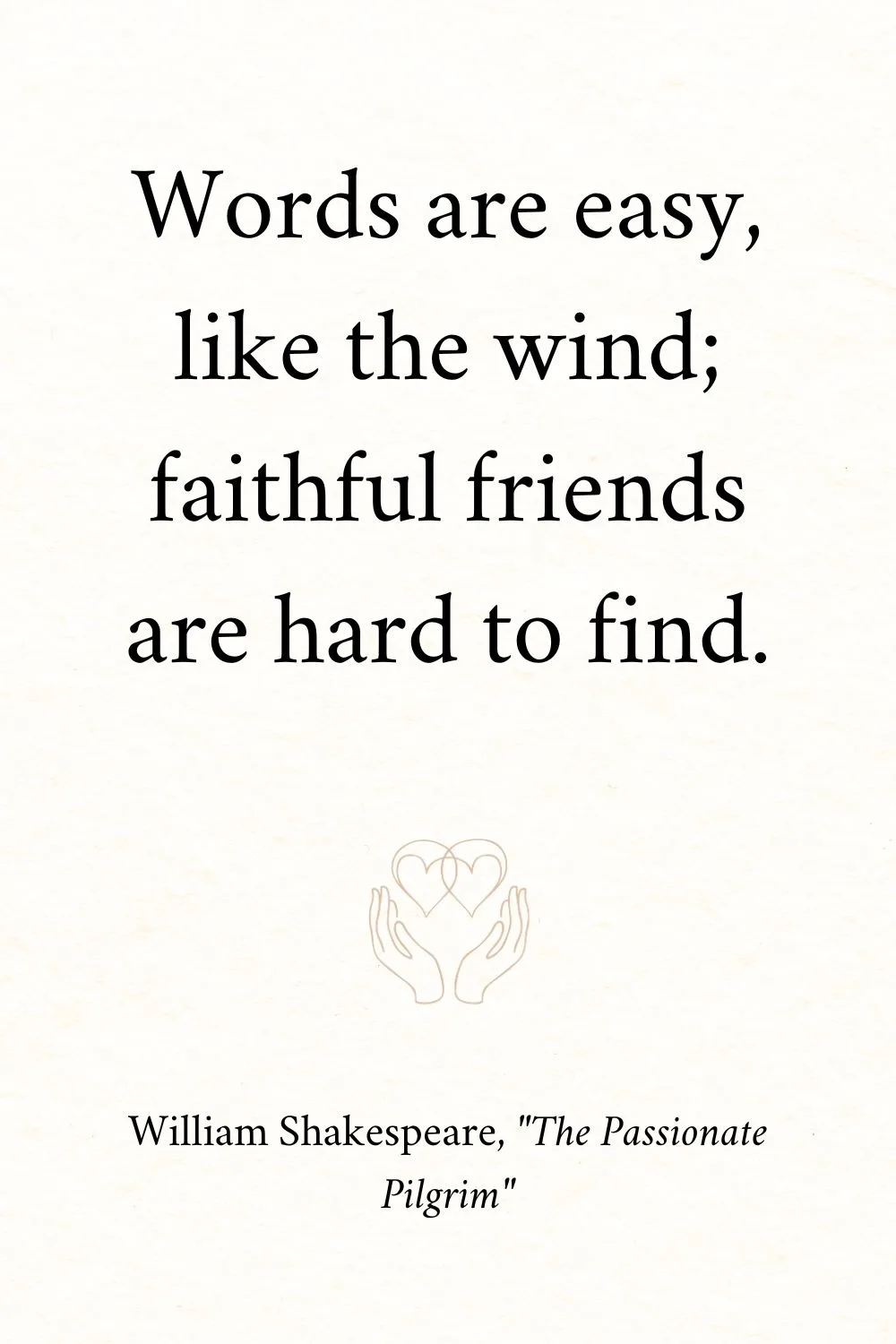 Friendship Quotes Shakespeare