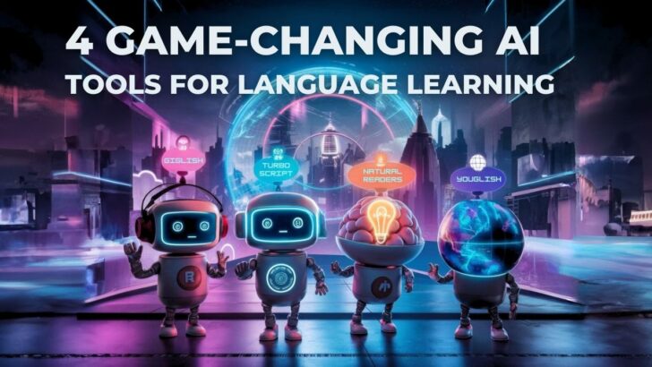 4 Game-Changing AI Tools for Language Learning