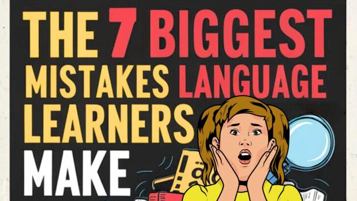 The 7 Biggest Mistakes Language Learners Make