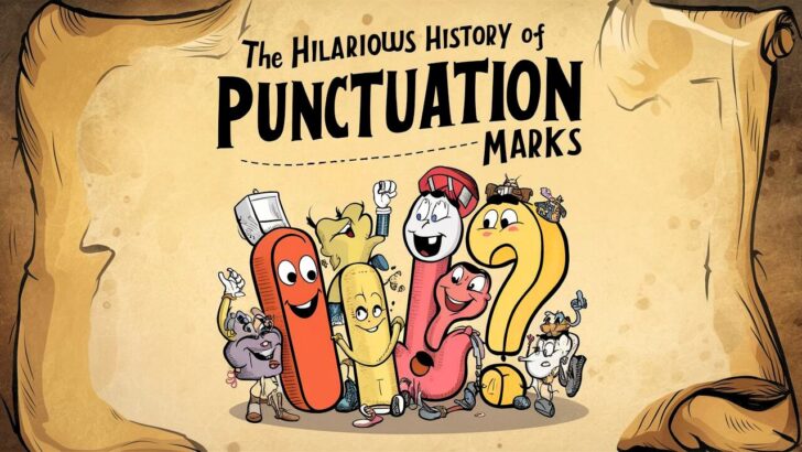 The Hilarious History of Punctuation Marks