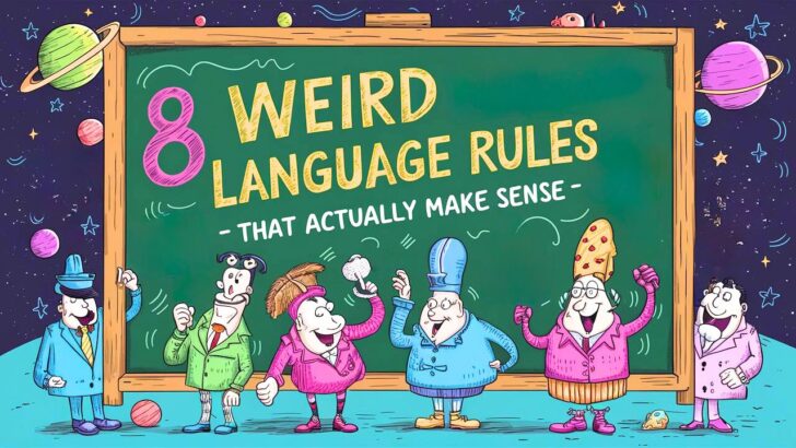 8 Weird Language Rules That Actually Make Sense