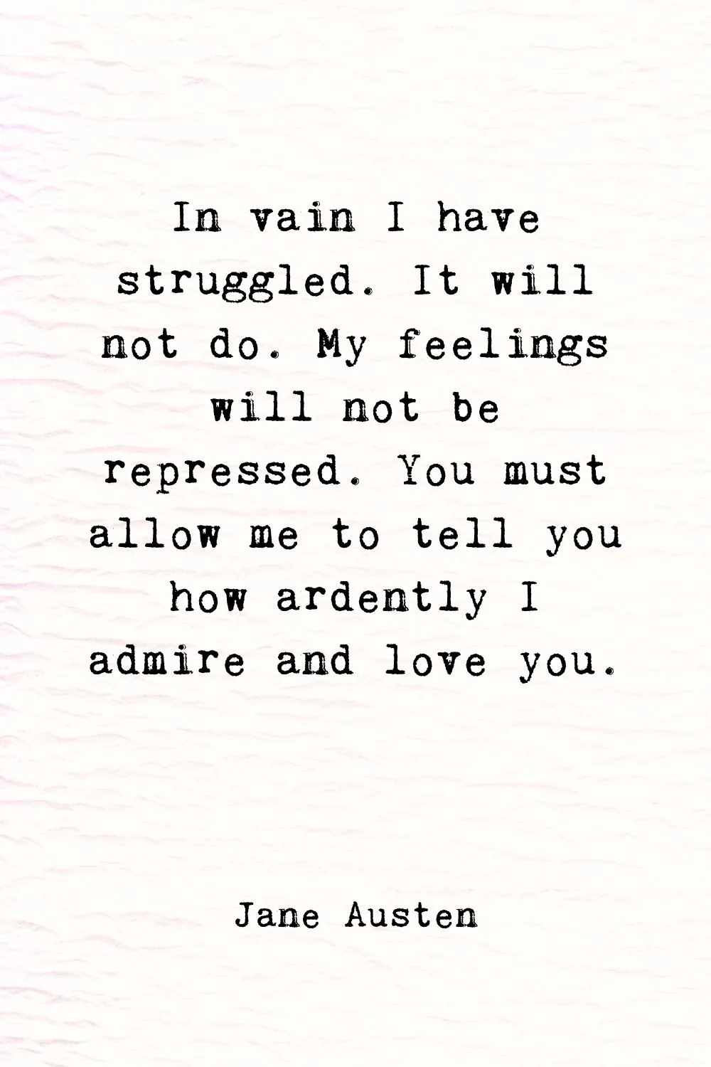 Deep Meaningful Quotes about Love Austen