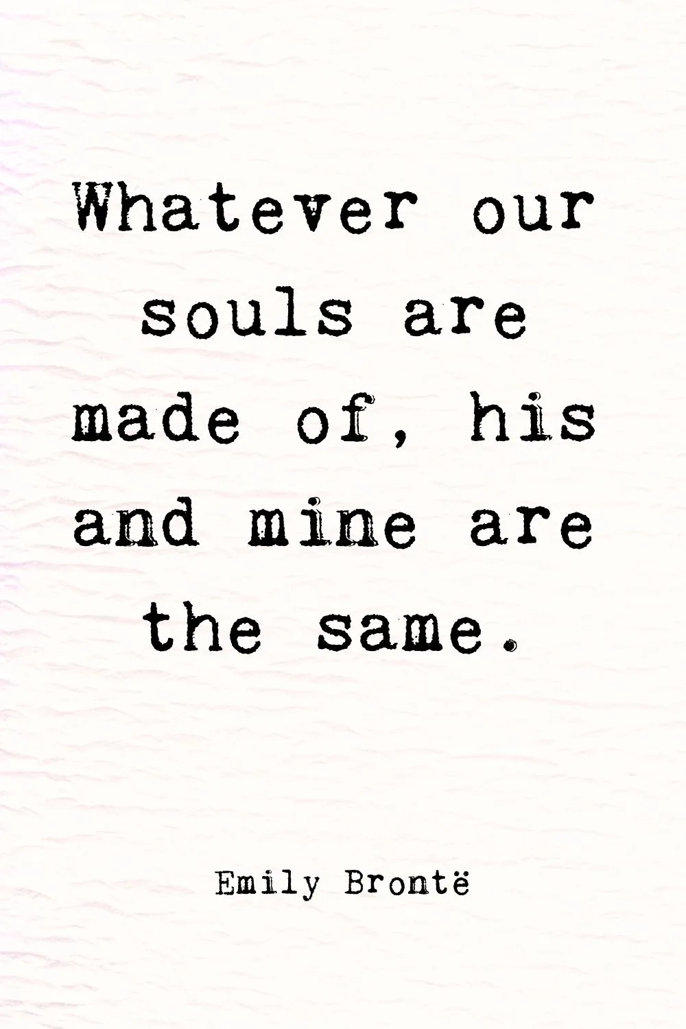 Deep Meaningful Quotes about Love Brontë