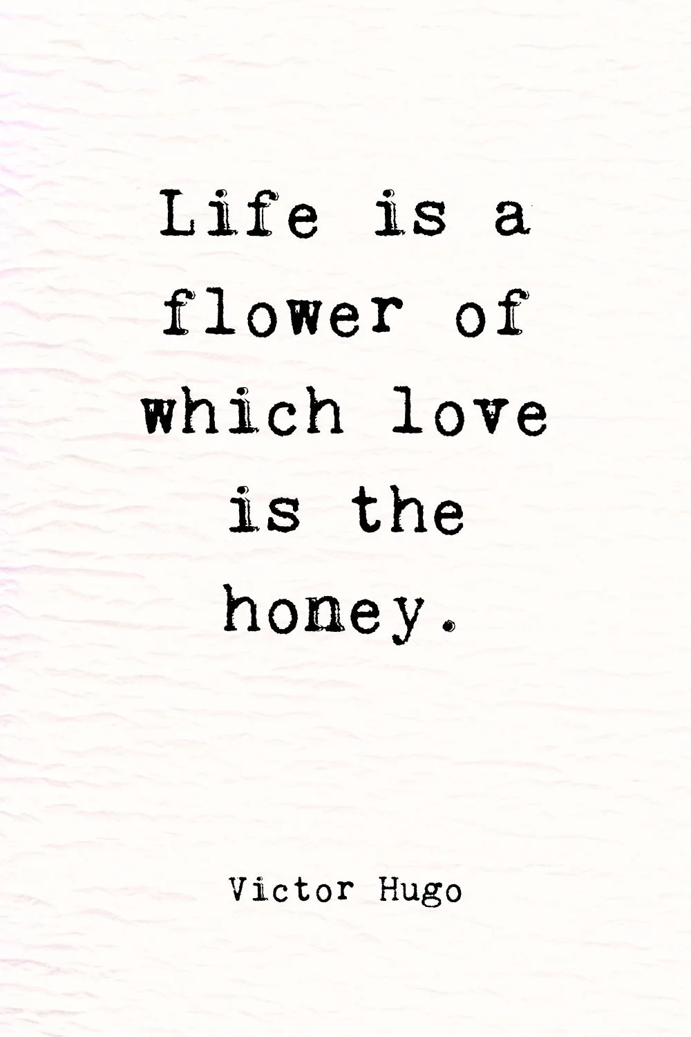 Deep Meaningful Quotes about Love Hugo