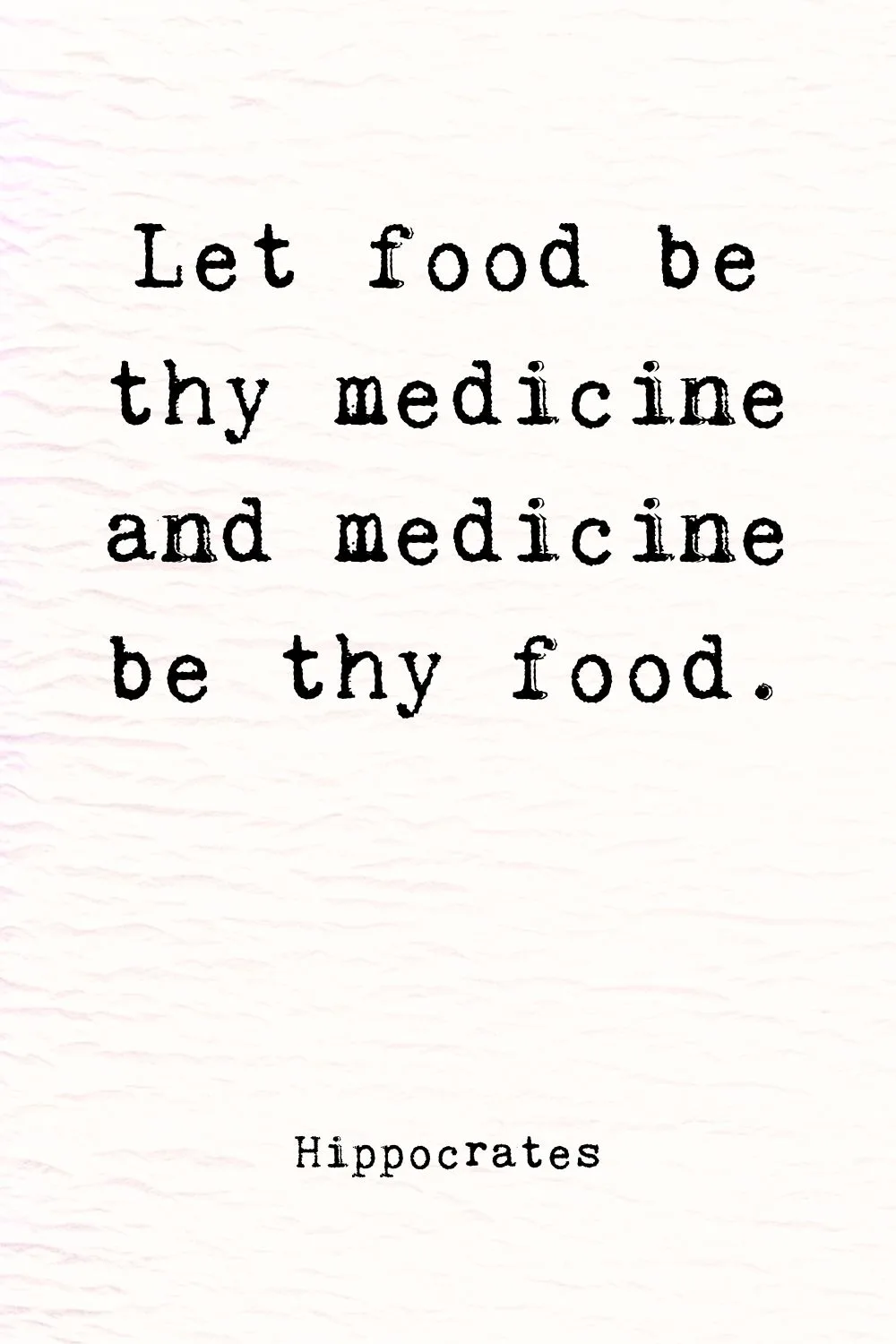 Food Quotes Hippocrates