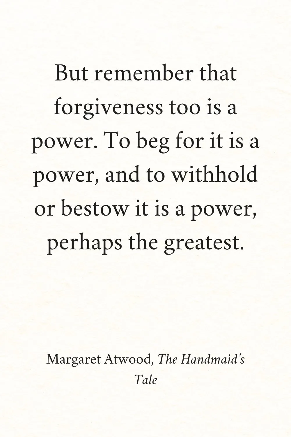 Inspirational Quotes from Books Atwood