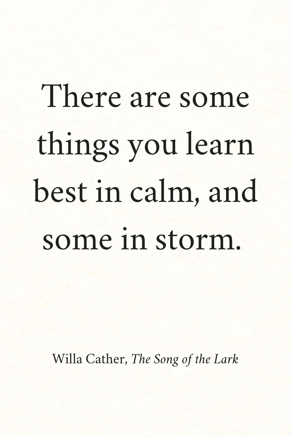 Inspirational Quotes from Books Cather