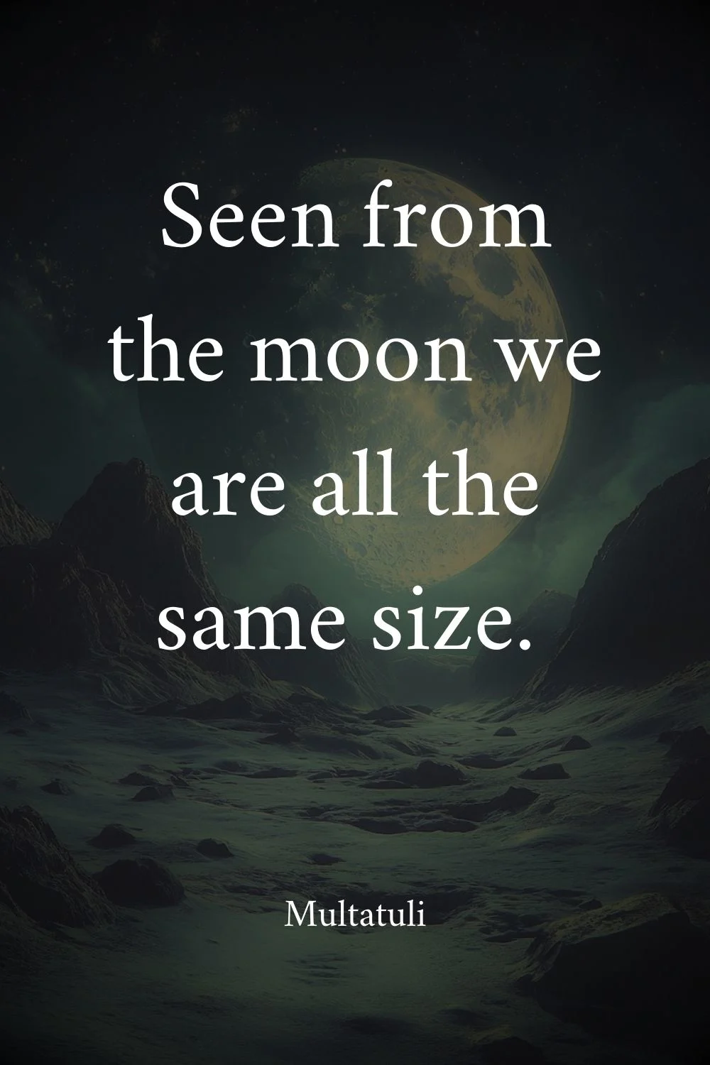 Moon Quotes Multatuli