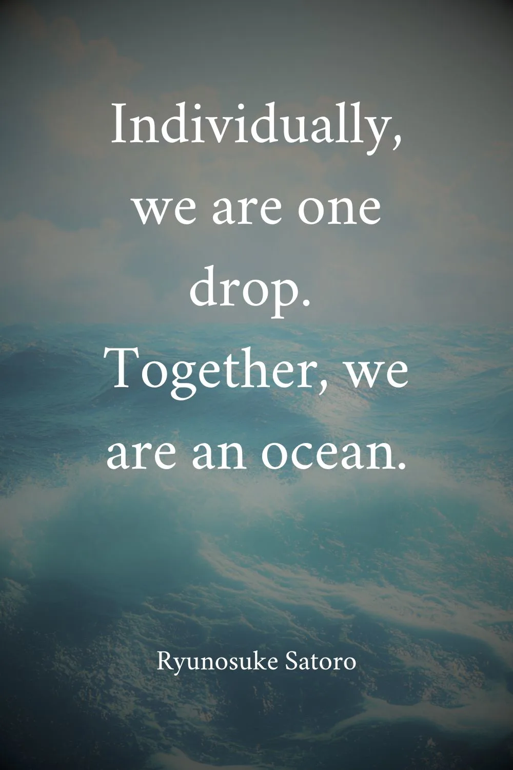 Ocean Quotes Satoro