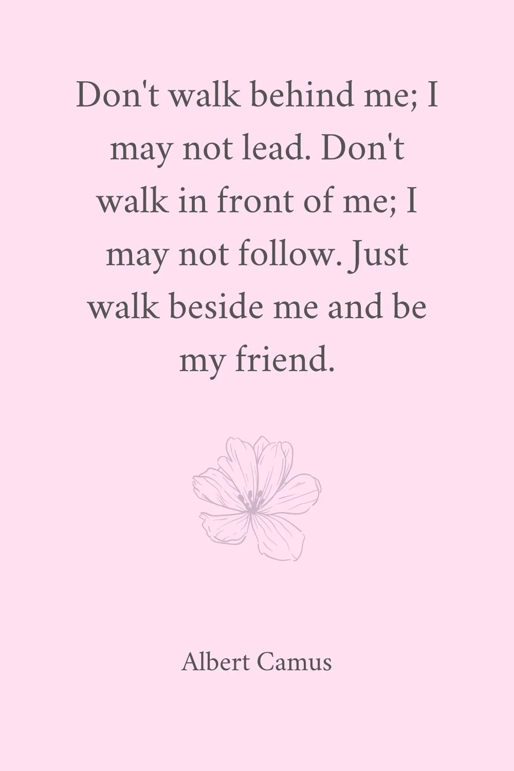 Quotes for Best Friends Camus