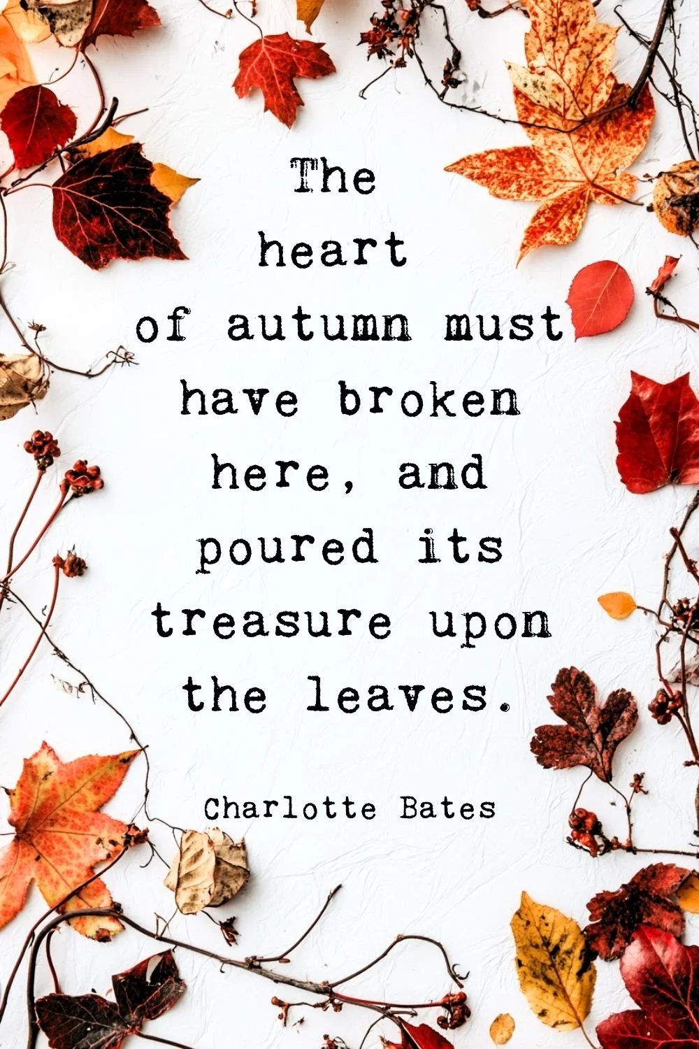 Fall Quotes Bates