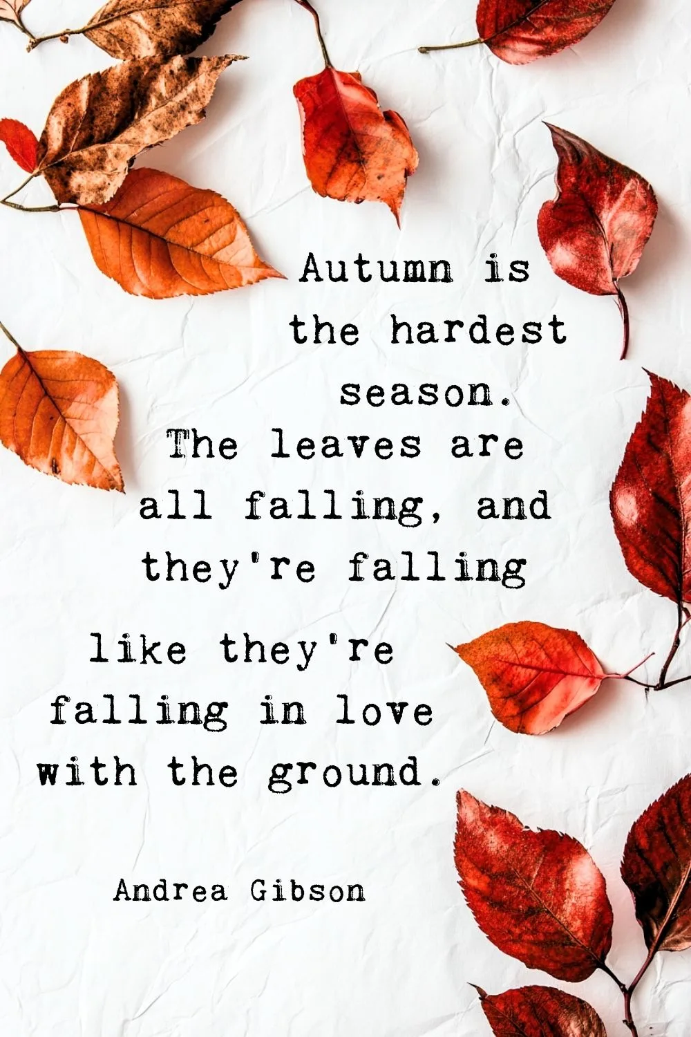 Fall Quotes Gibson