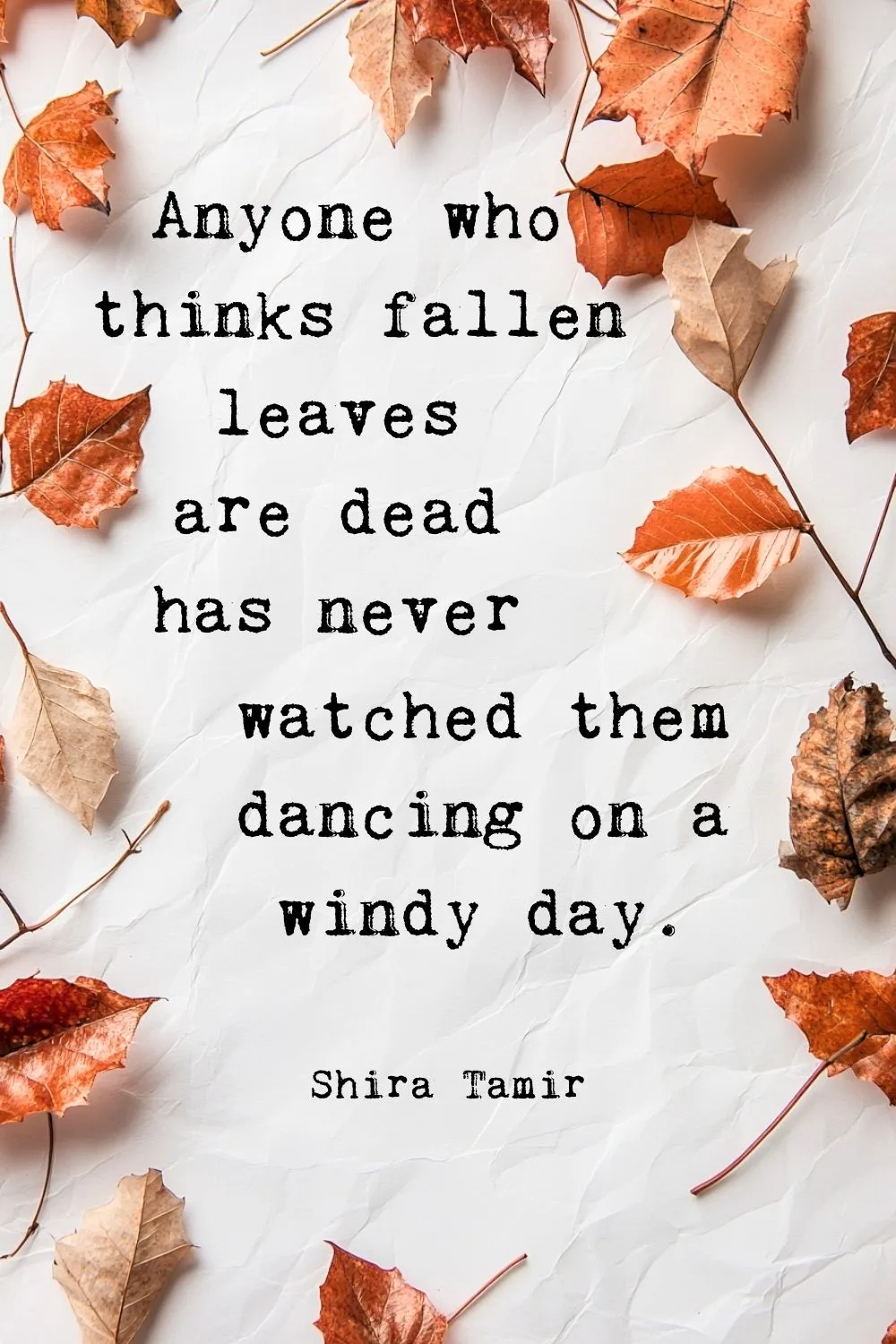 Fall Quotes Tamir