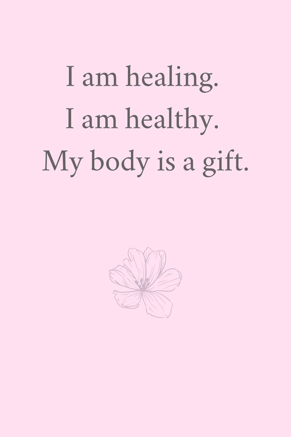 Health Affirmations 21