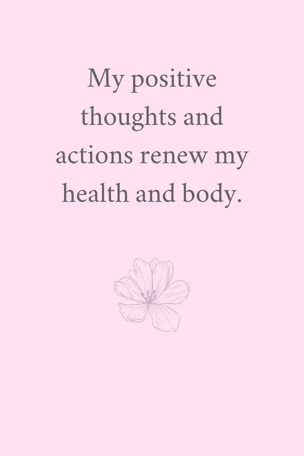 Health Affirmations 29