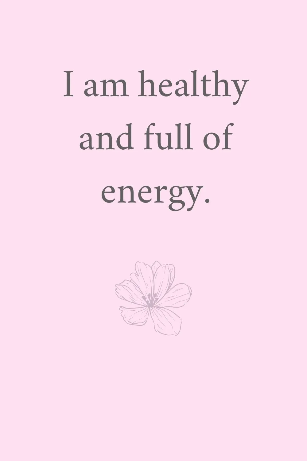 Health Affirmations 5