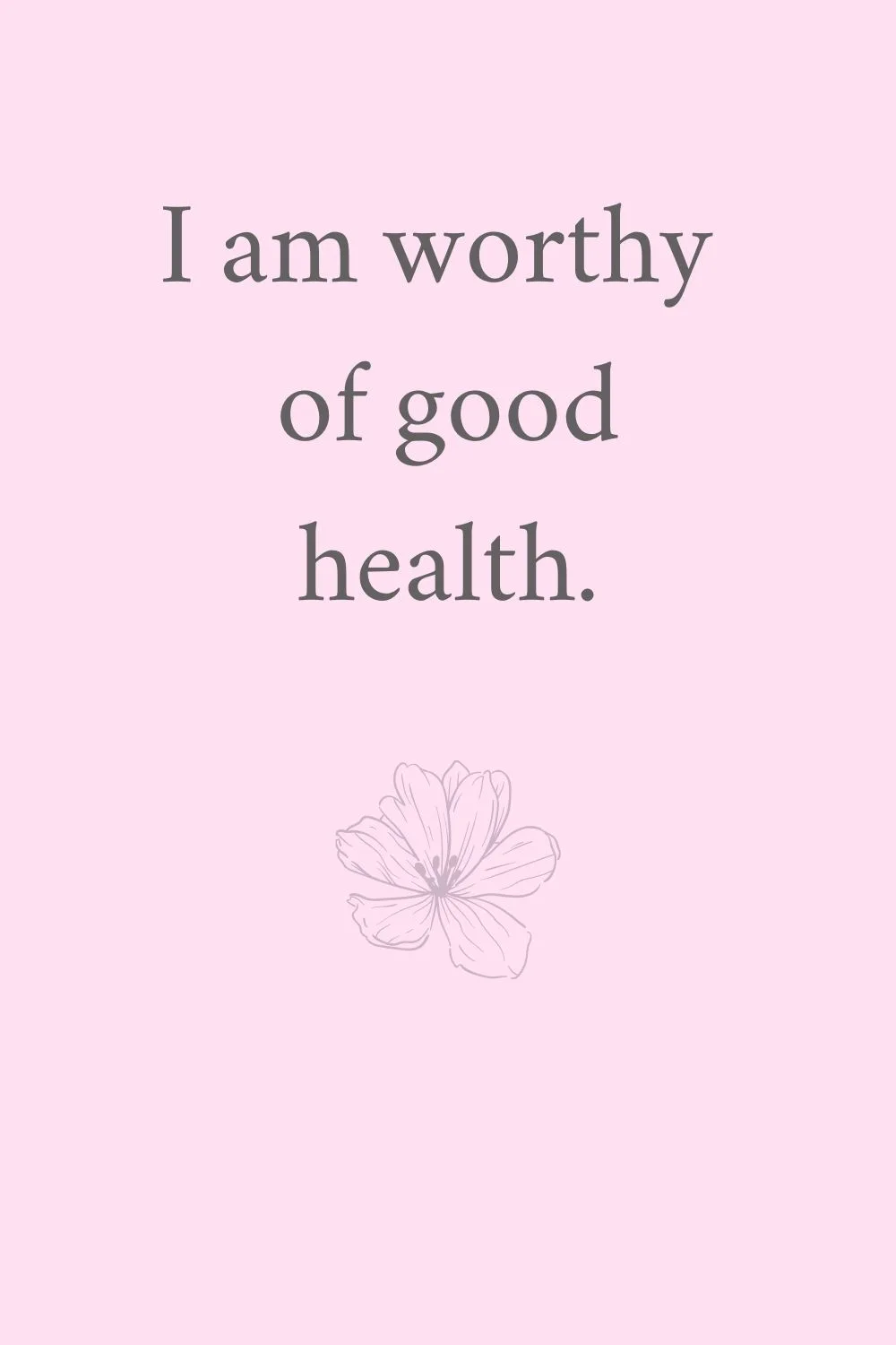 Health Affirmations 54