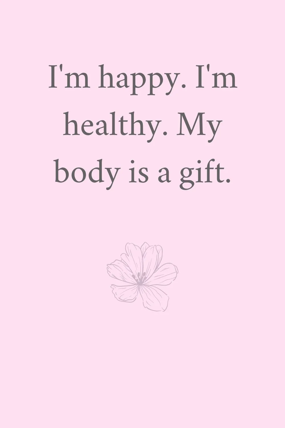 Health Affirmations 9