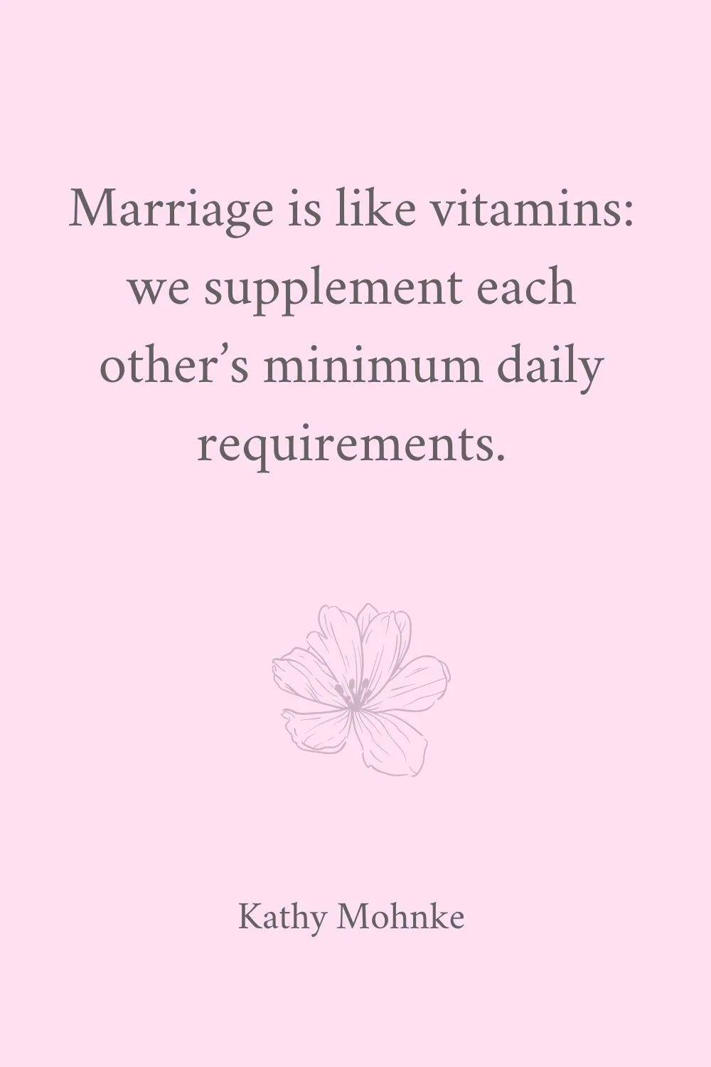 Marriage Quotes Mohnke