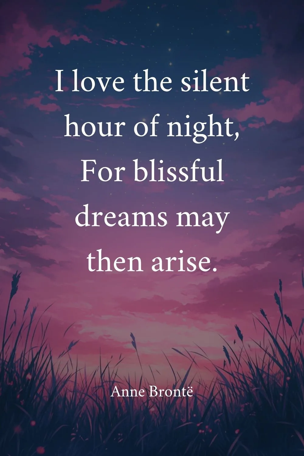 Night Quotes Brontë