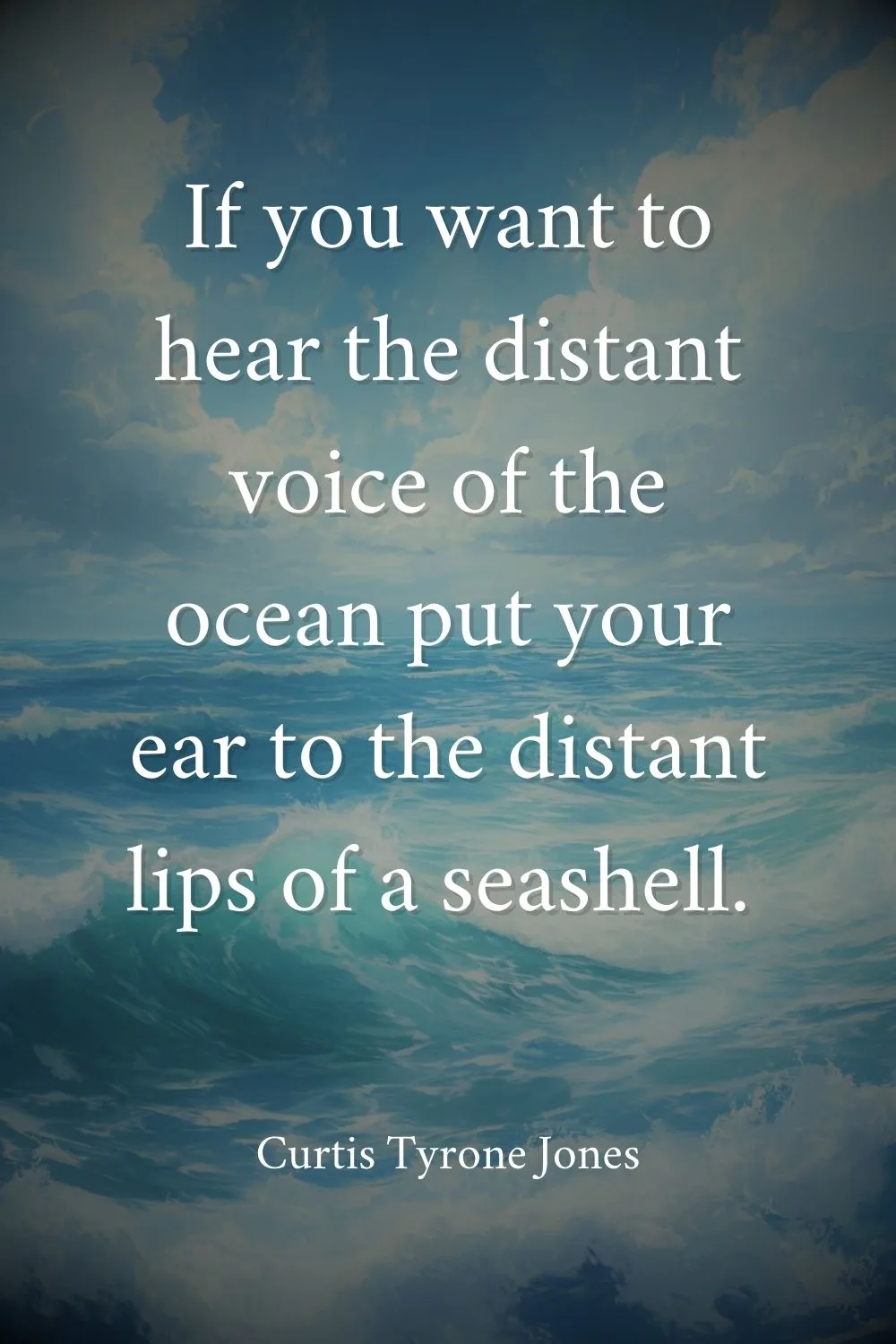 Ocean Quotes Jones