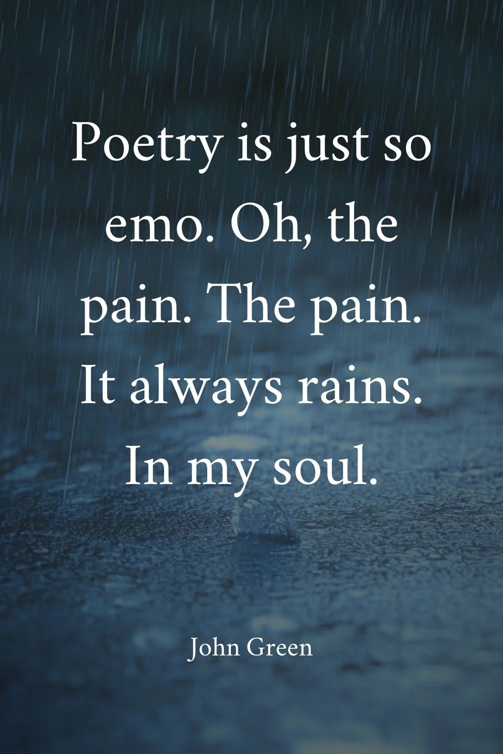 Rain Quotes Green 3