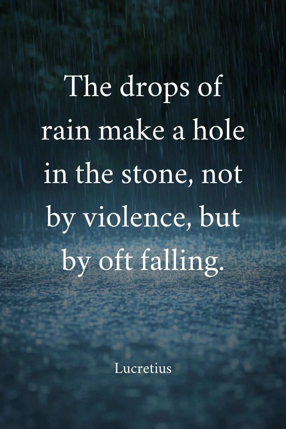 Rain Quotes Lucretius