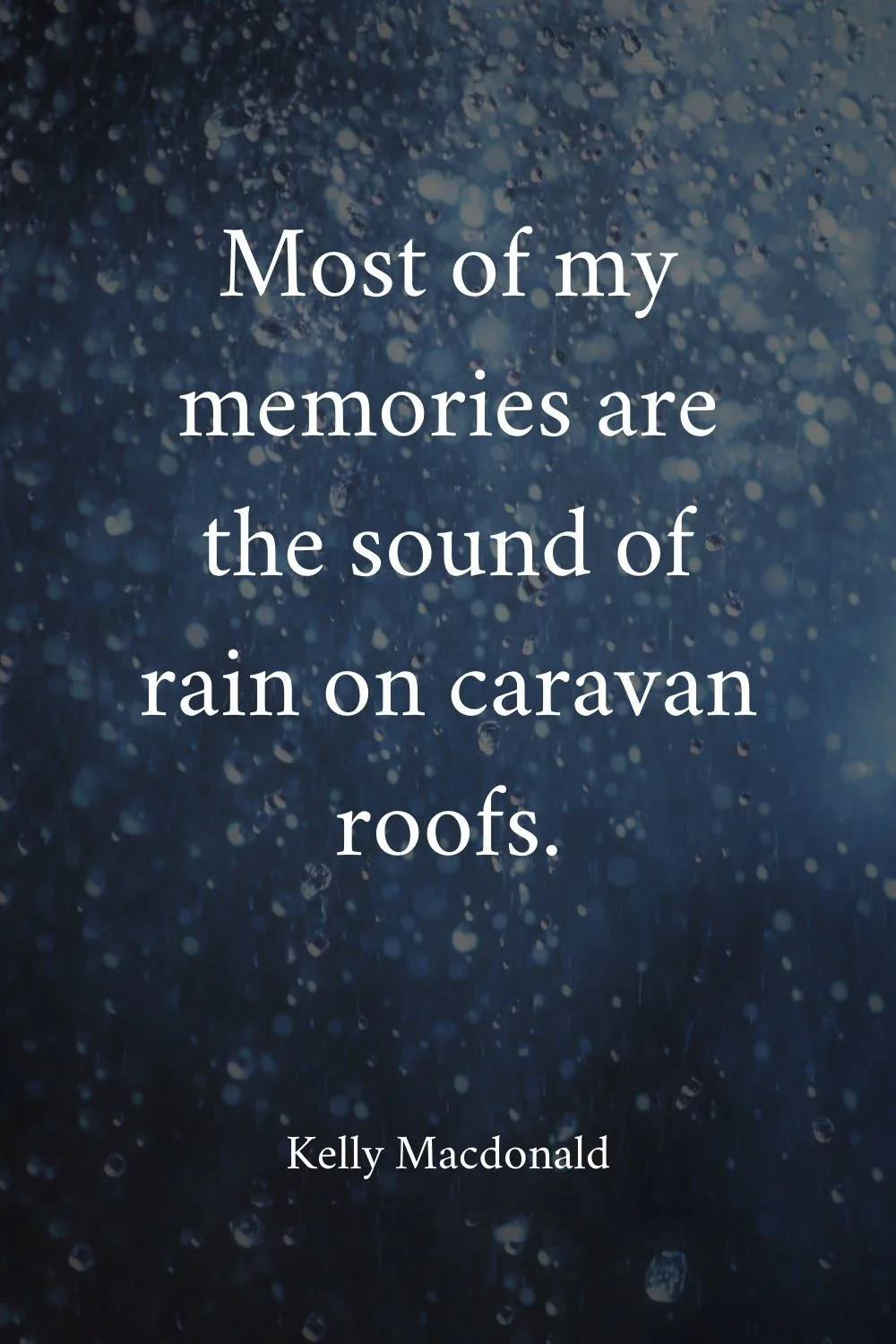 Rain Quotes Macdonald