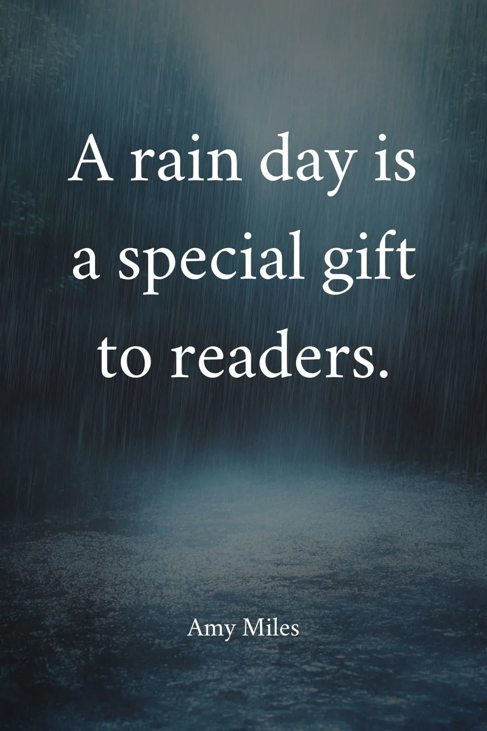 Rain Quotes Miles