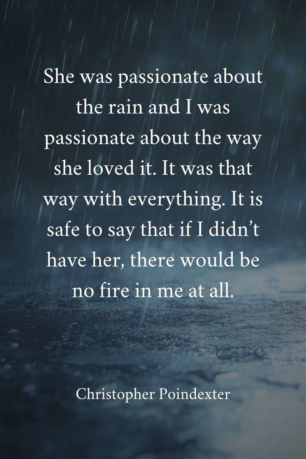 Rain Quotes Poindexter