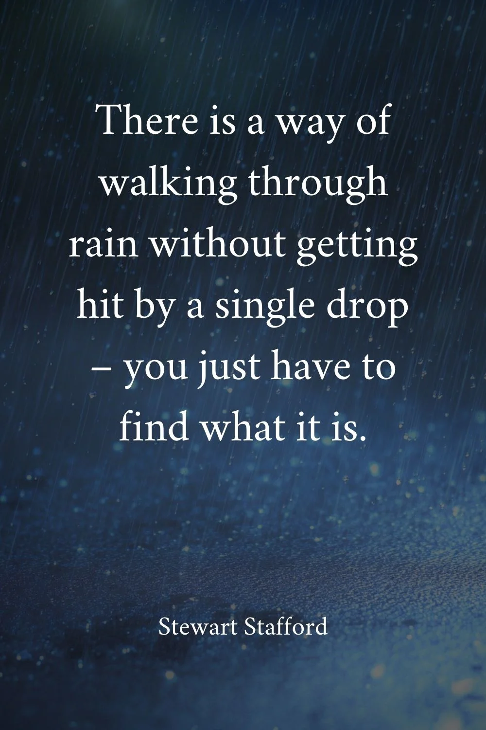 Rain Quotes Stafford