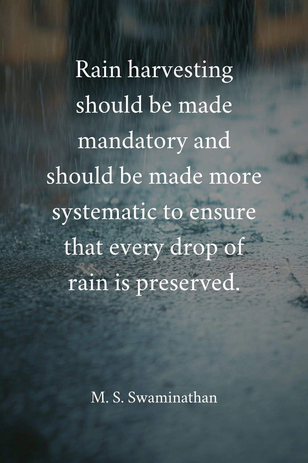 Rain Quotes Swaminathan