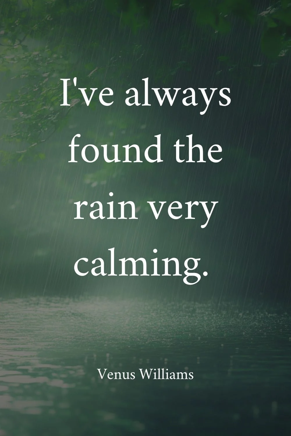 Rain Quotes Williams