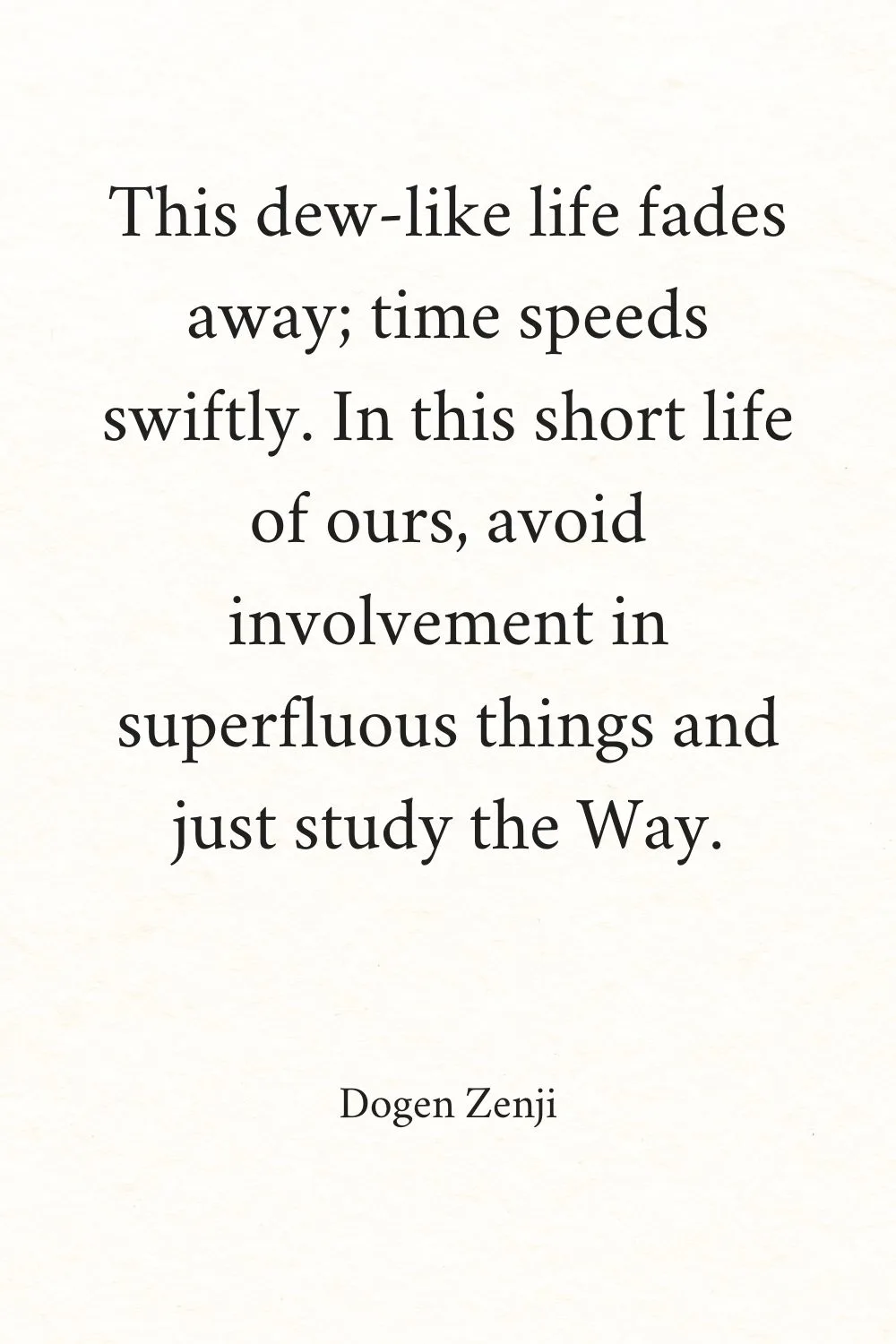 Zen Quotes Zenji